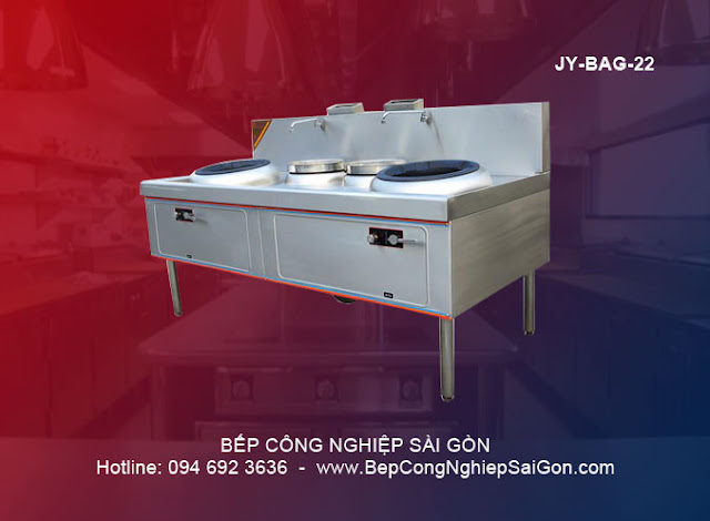 Bếp Á quạt thổi 2 họng 2 bầu nước Bếp Á quạt thổi 2 họng 2 bầu nước