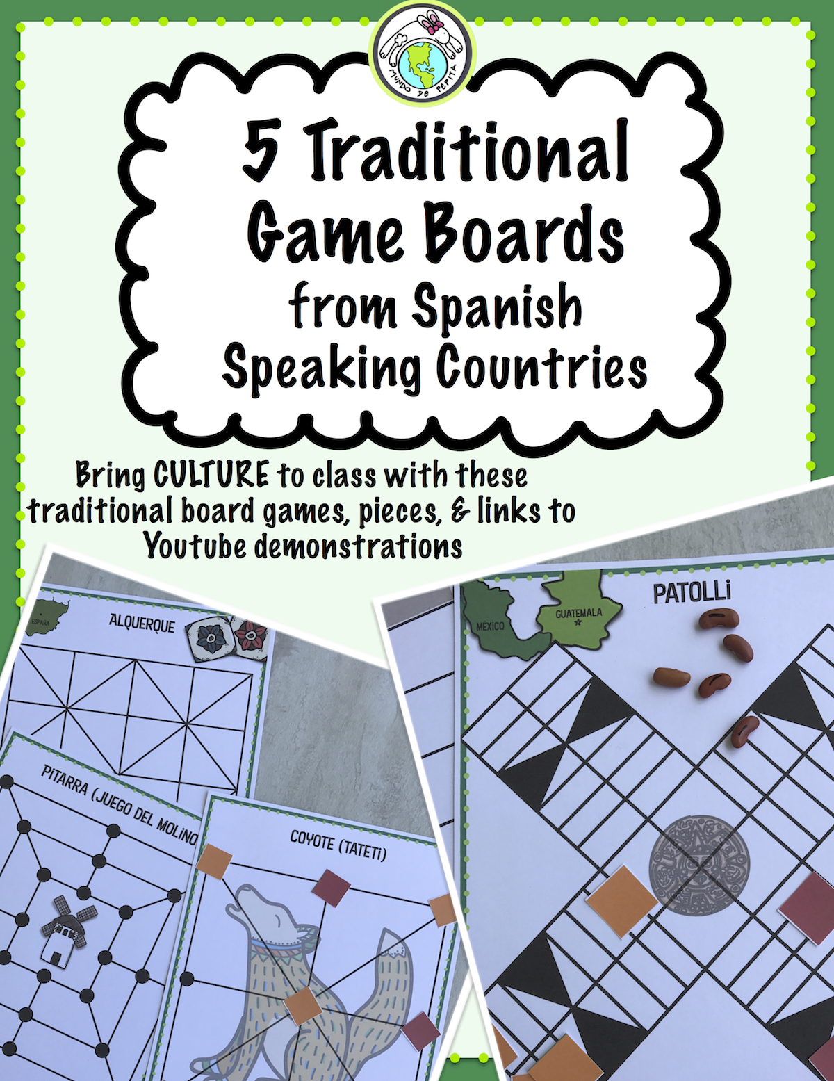 Reloj A Fun Card Game from Spain for Spanish Classes of all Levels