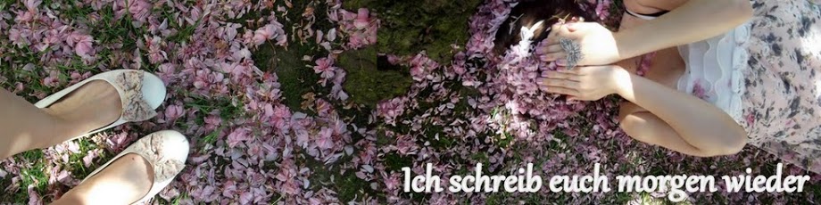 Ich schreib euch morgen wieder :) - german fashion & photography blog ♥