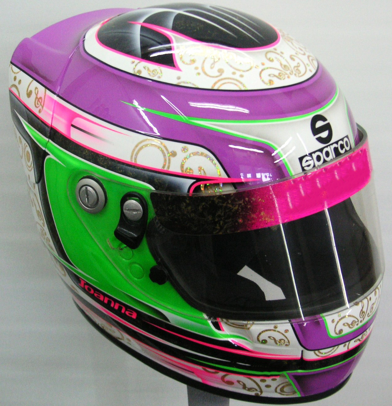 Hand Painted Helmets Design your helmet today..!! Kart Helmet Design