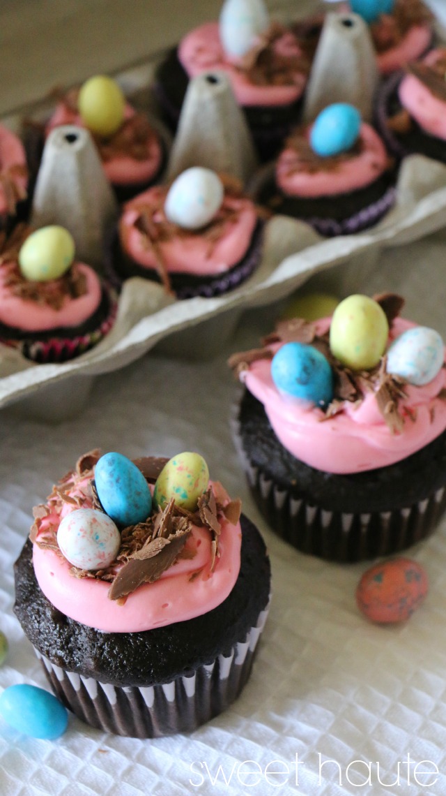 http://sweethaute.blogspot.com/2015/04/spring-bird-nest-cupcakes.html