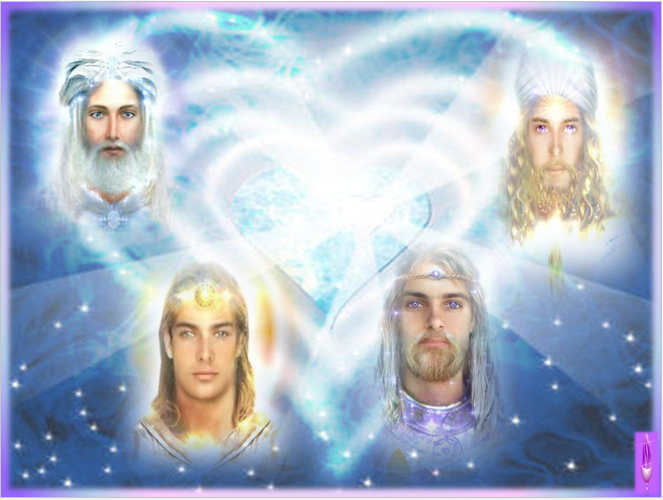Maestros Ascendidos, Seres Cósmicos y Divinos