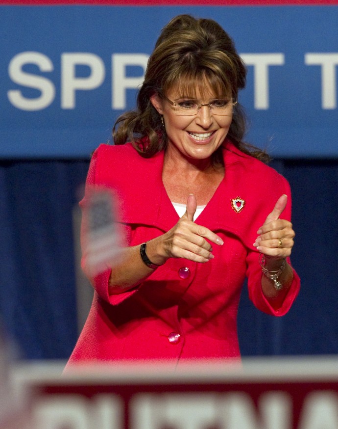 Is it too late for Sarah Palin. 