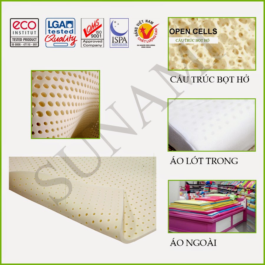 TẤM NỆM TOPPER - SUNAMI BEDDING