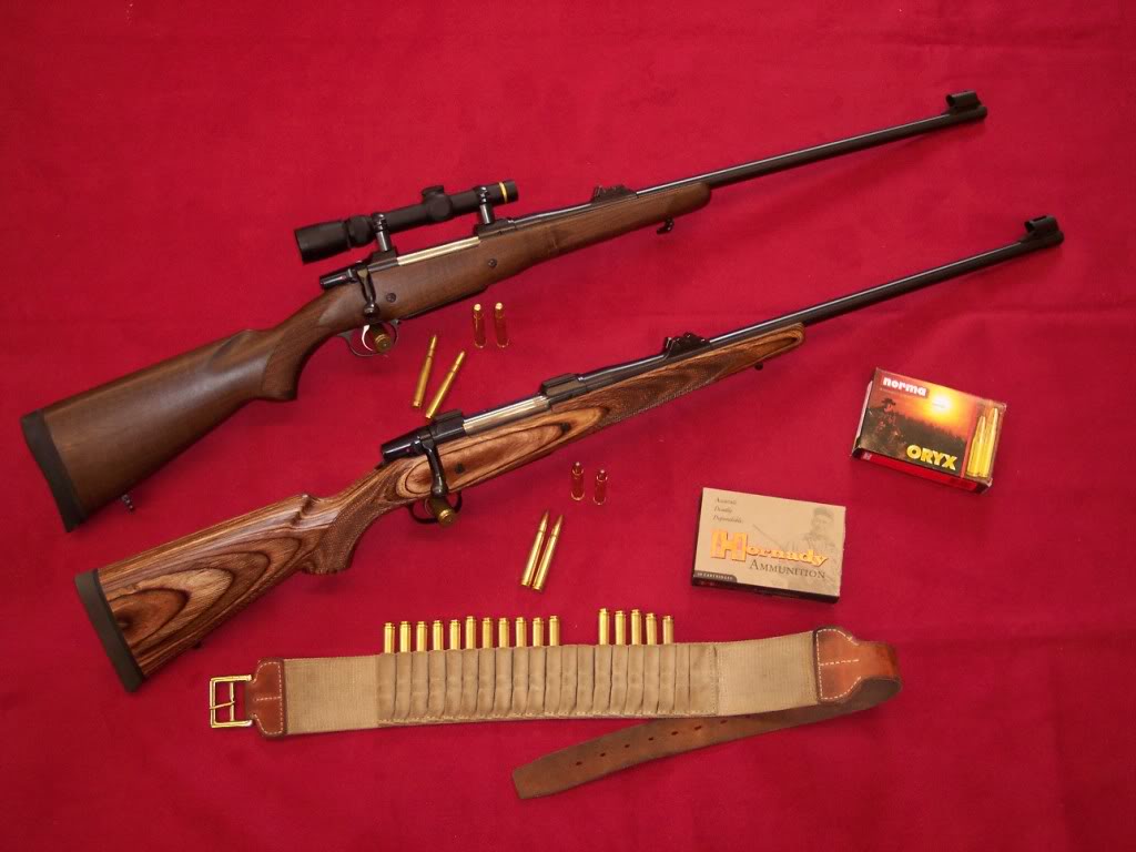 Vintage Outdoors CZ 550 Magnum Safari Rifles