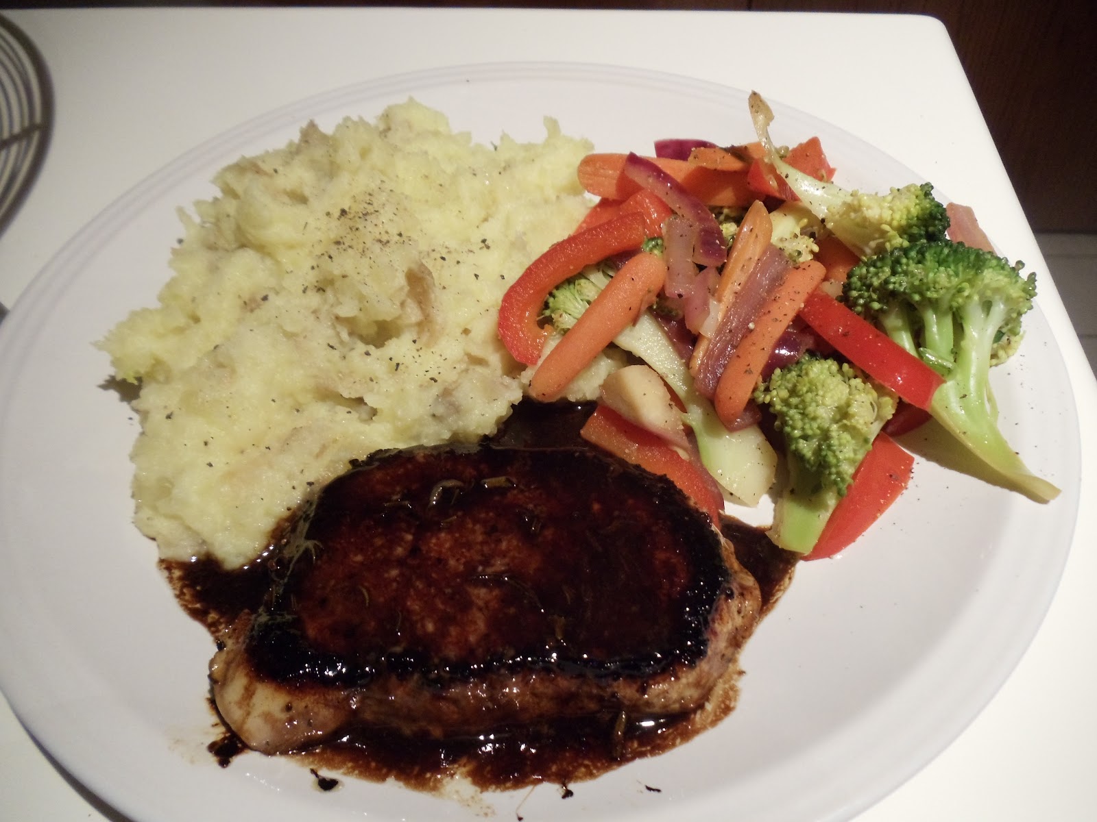 Sarah's Life in Food! Balsamic Glazed Pork Chops