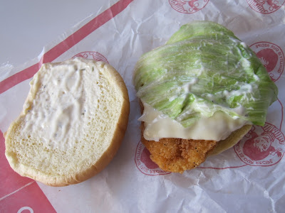 ranch monterey chicken crispy sandwich review strong wendy flavor rather provided most