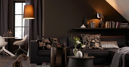 Lindos diseños de salas marrones