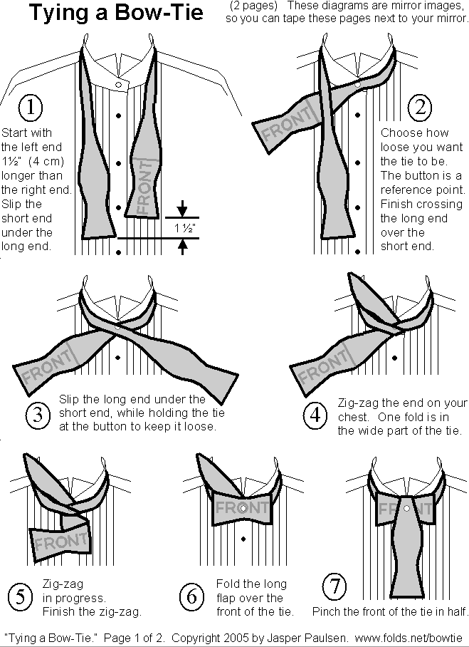 Preppy and Proud of it!: How to Tie a Bow Tie