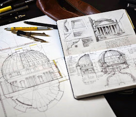 08-The-Pantheon-Jerome-Tryon-Moleskine-Book-with-Sketches-and-Notes-www-designstack-co