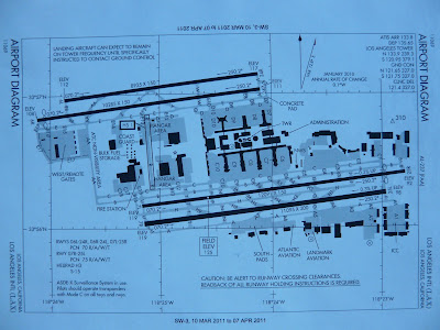 View from the control tower: Airport Diagram