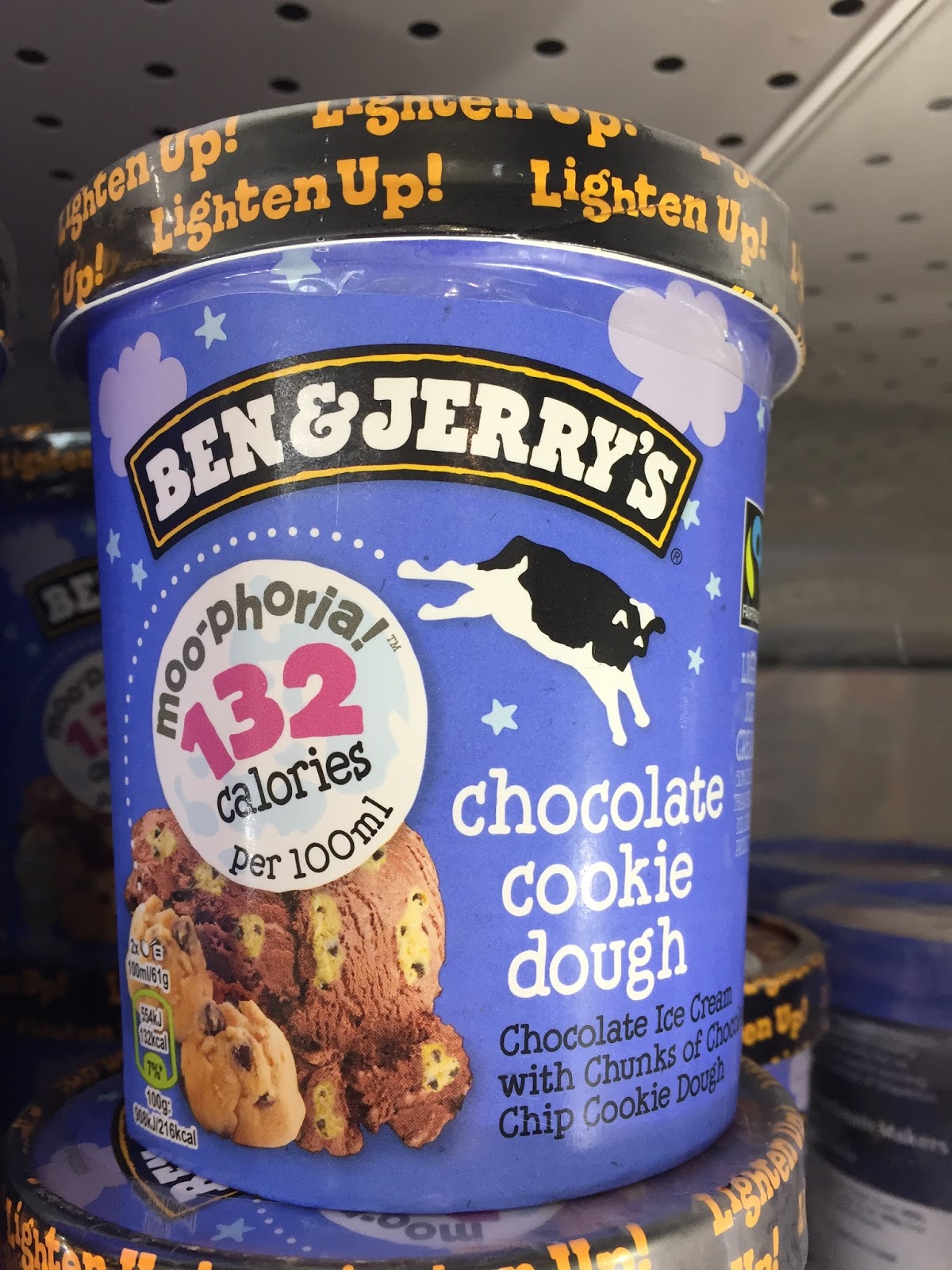 Ben & Jerry's Moophphoria Light Ice Creams, M&Ms Peanut Ice Cream (UK)