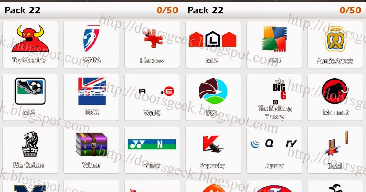 Logo Quiz Answers Level 22