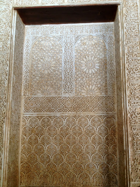 Intricate walls of the Alhambra on Semi-Charmed Kind of Life