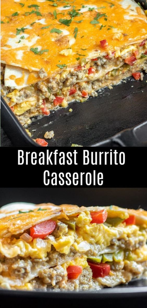 Burrito Casserole The Country Chic Cottage