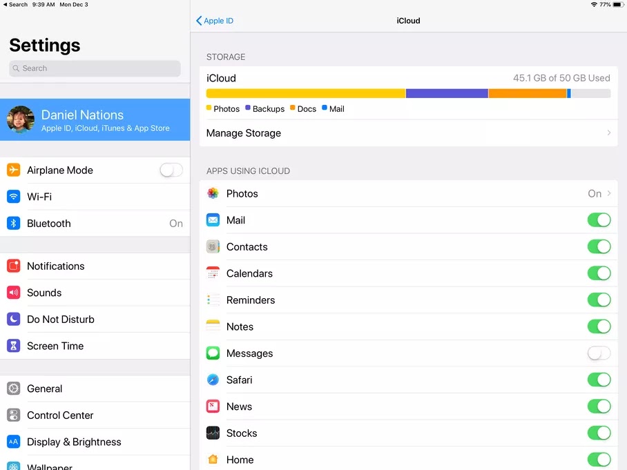 Ipad Icloud Cara Backup Dan Restore