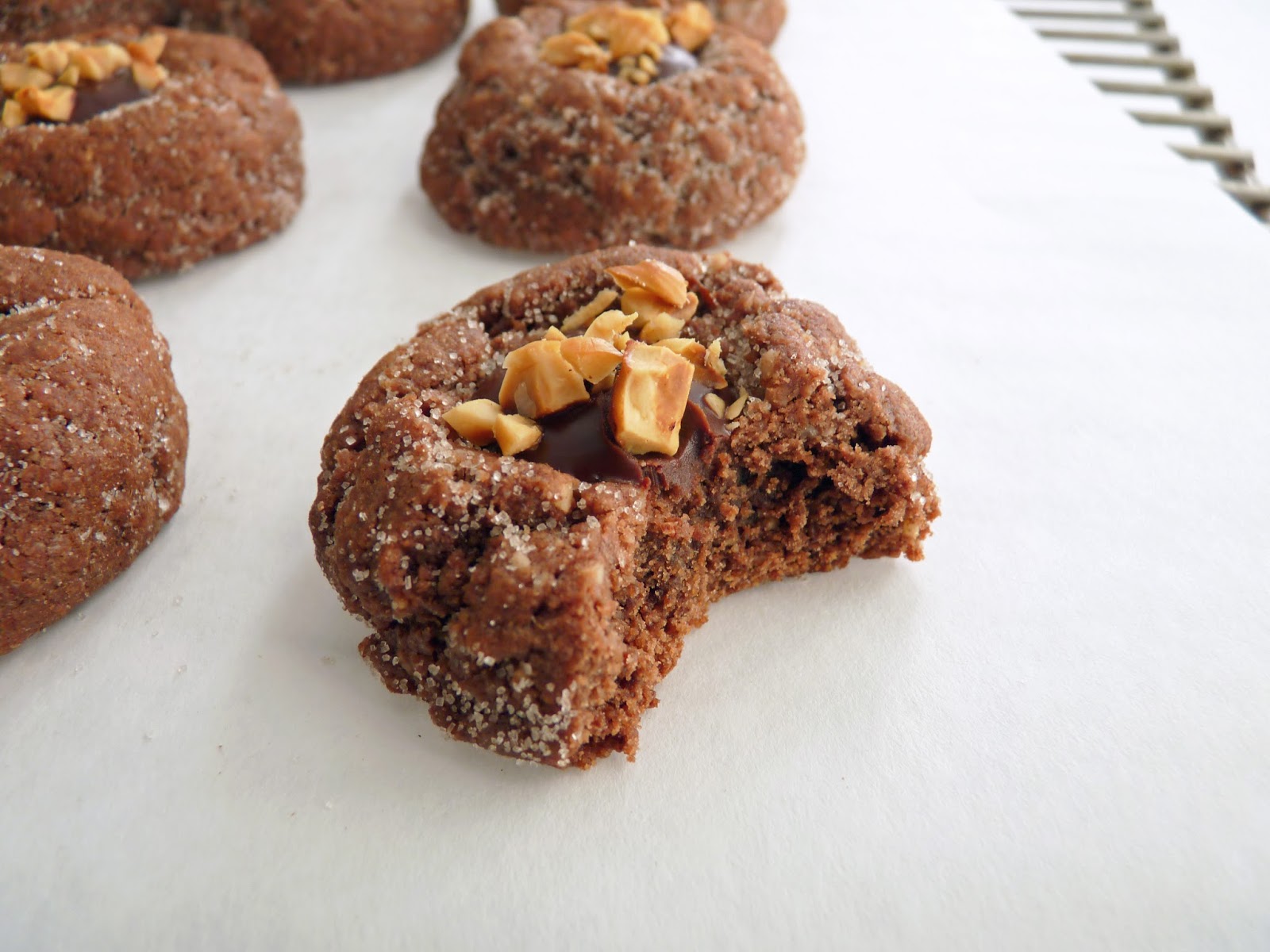 pastry studio Chocolate Cinnamon & Hazelnut Thumbprints