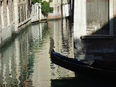 canal, gondola, venice, italy, city