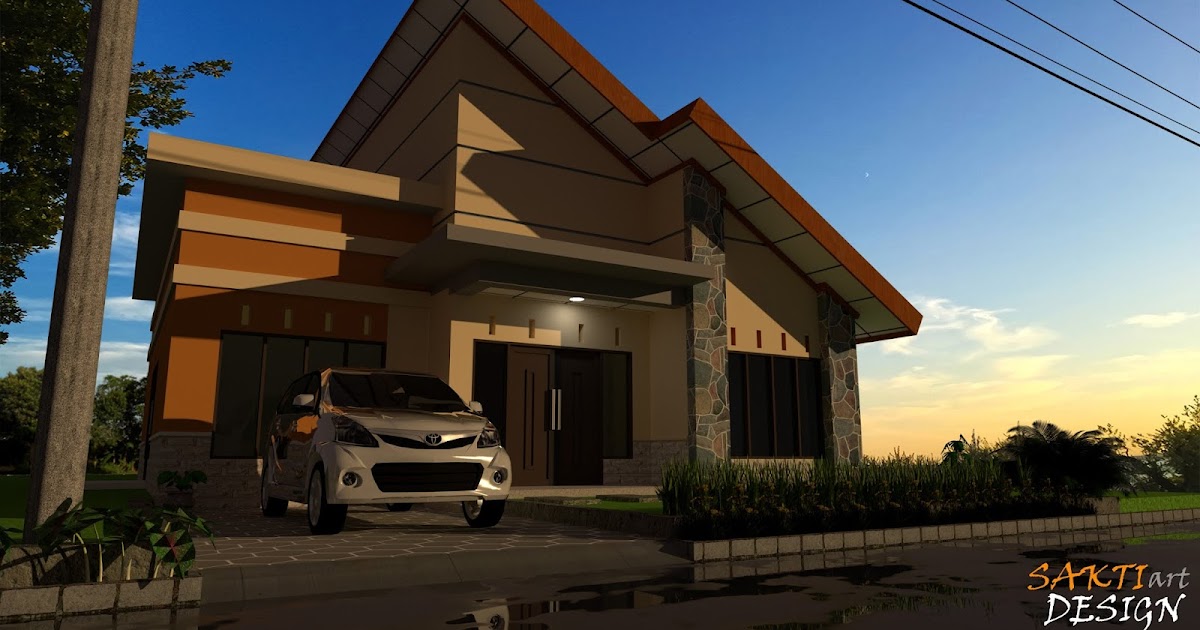 RUMAH TINGGAL ATAP SANDAR - SAKTI DESIGN