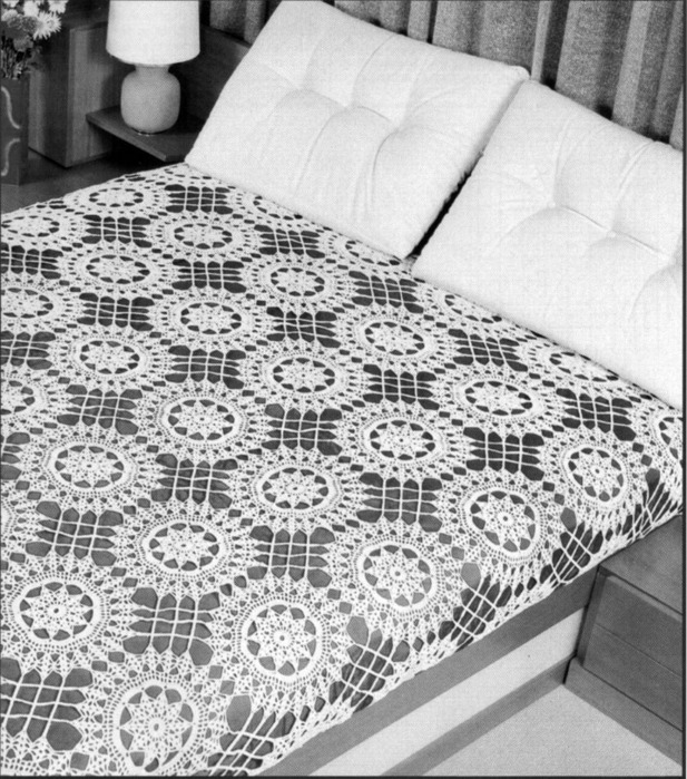 Crochet Patterns For Free Crochet Bedspread 1719
