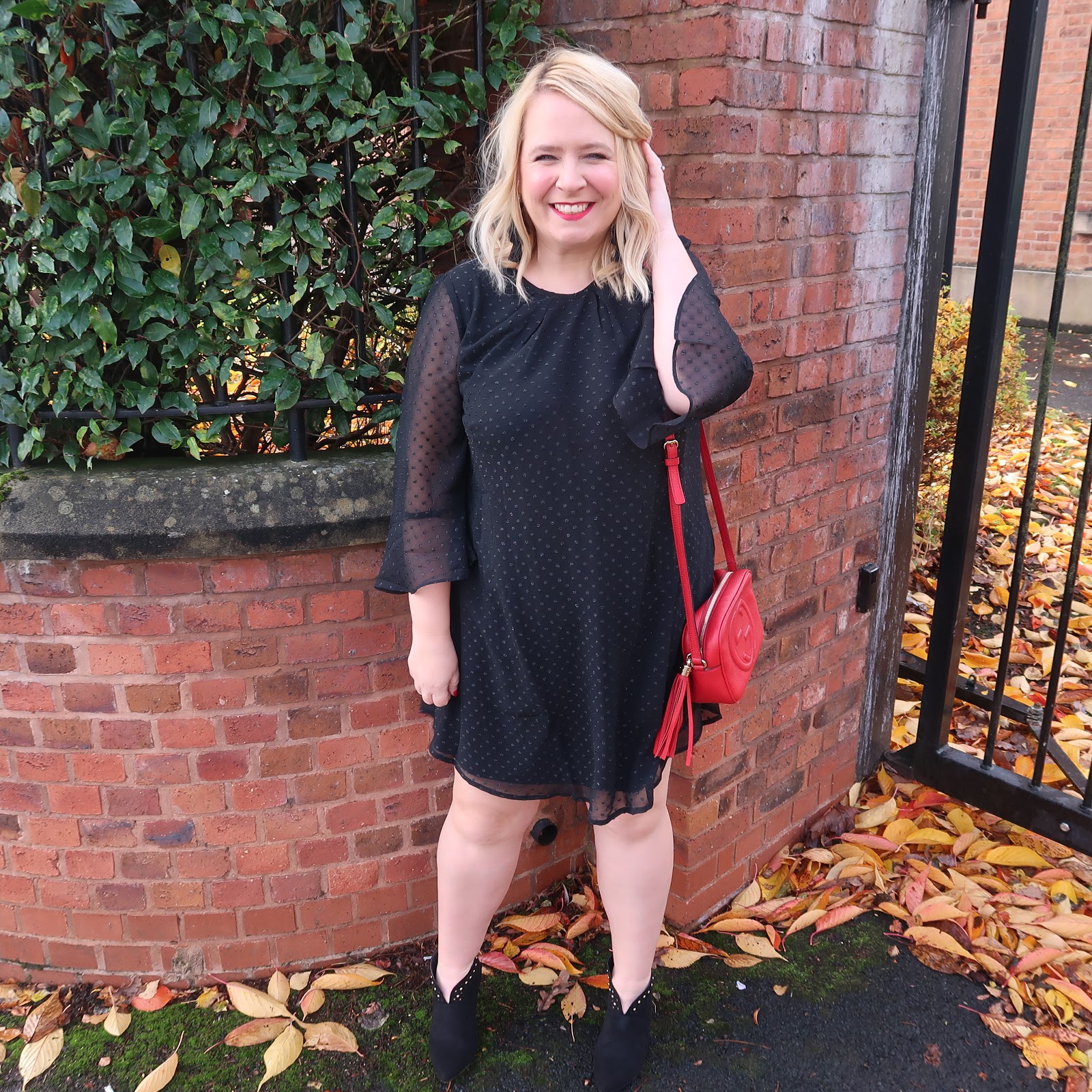 christmas party dress with boots