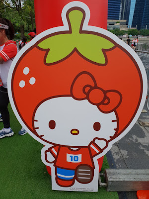 Hello Kitty Run Singapore 2018 Strawberry Pit Stop by Sweet Bunny Blogger