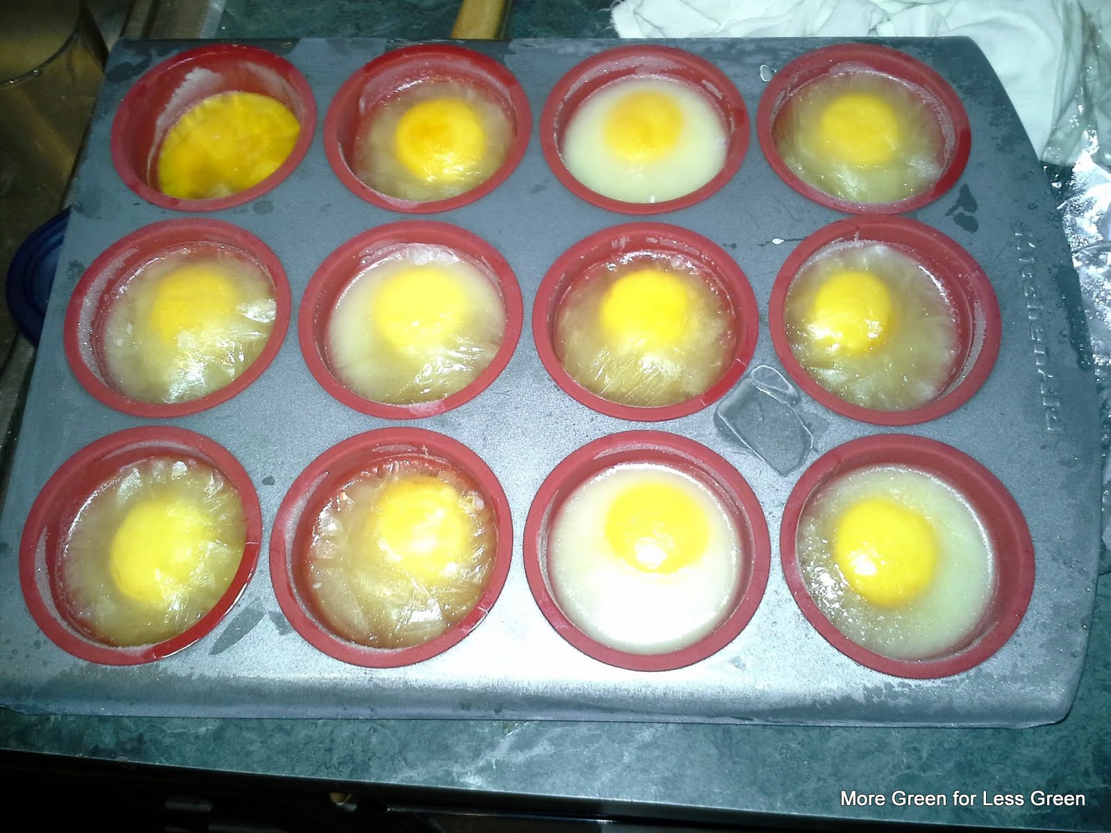 More Green For Less Green Freezing Whole Eggs