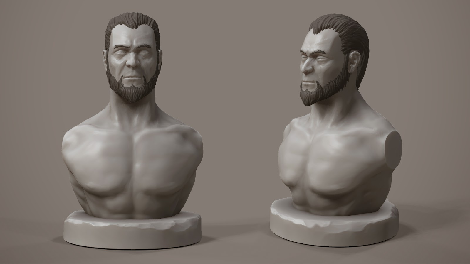 ADITYA PARAB CG WORK Character Bust 01