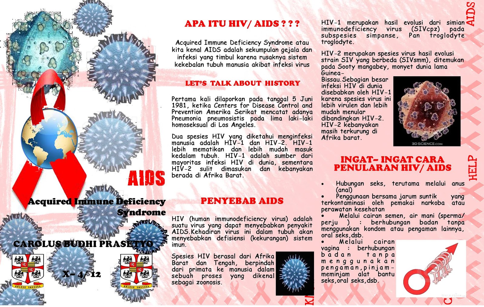 Leaflet Hiv Aids