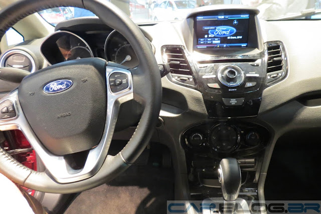 New Fiesta Sedan 2014 - sistema multimídia