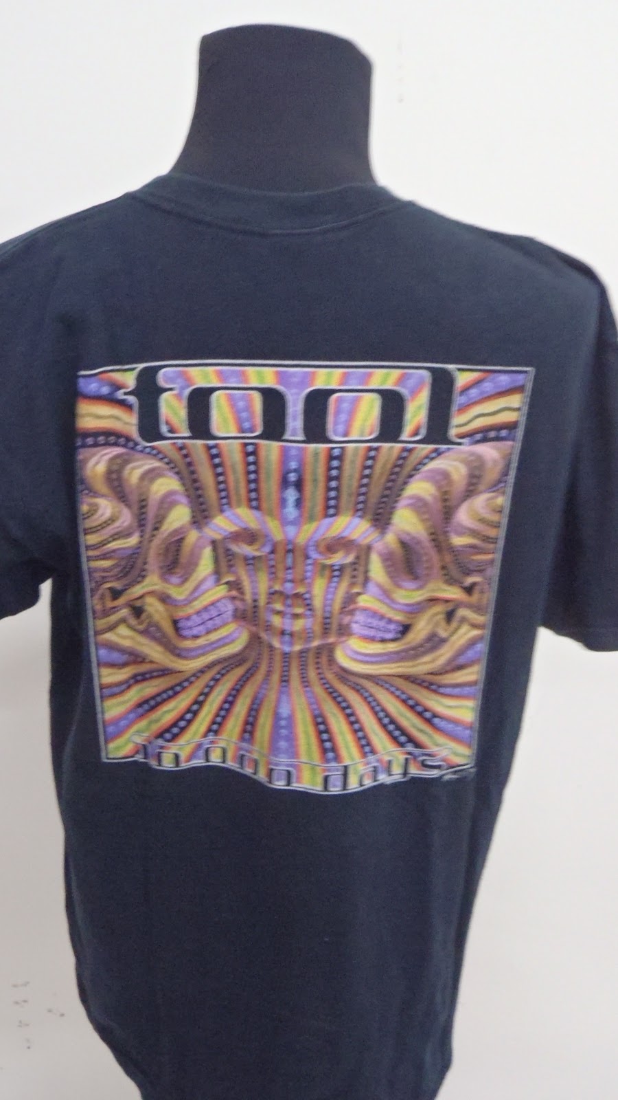 . tool band tee shirt