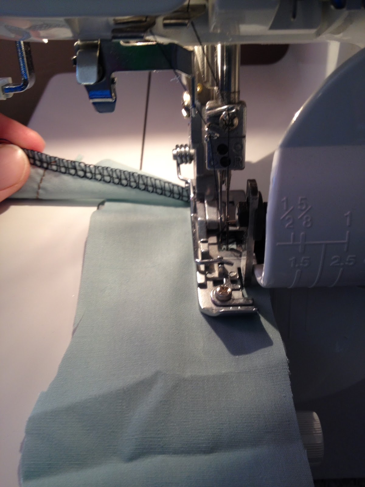 How to Easily Rethread a Serger with Pictures A Vision to Remember