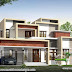 2575 sq-ft box model contemporary house