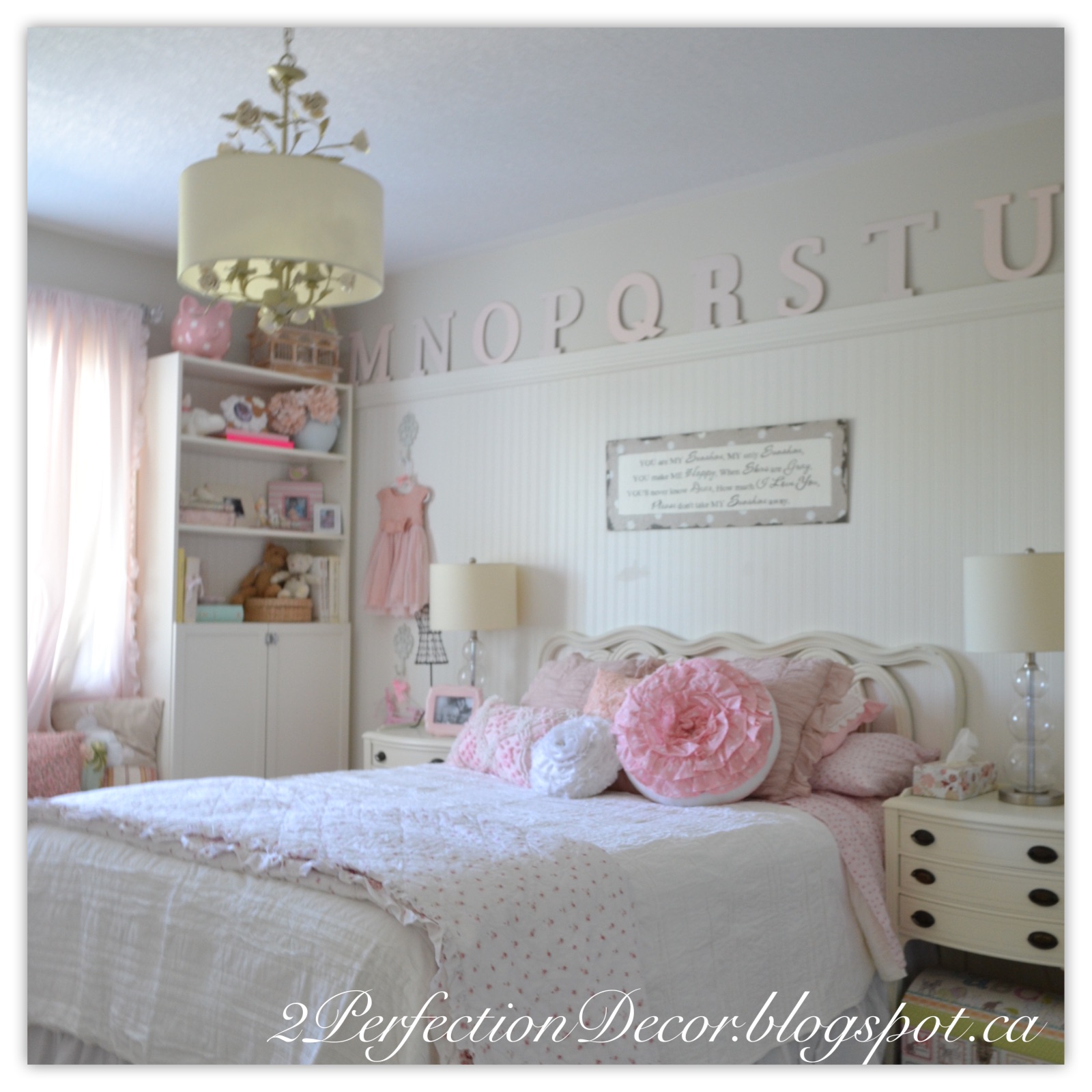 2perfection Decor Toddler Girl Cottage Chic Bedoom Reveal