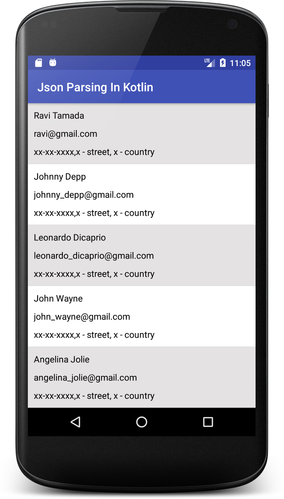 Json parsing in android kotlin Deepshikha Puri Mobile App Developer