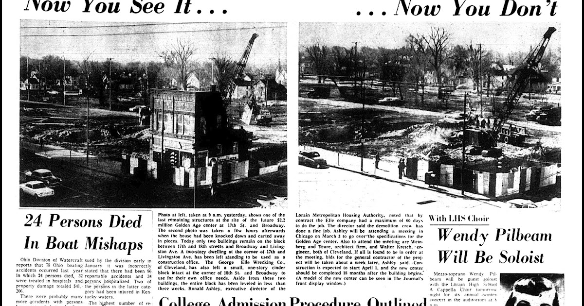 Brady's Bunch of Lorain County Nostalgia Demolition for Golden Age