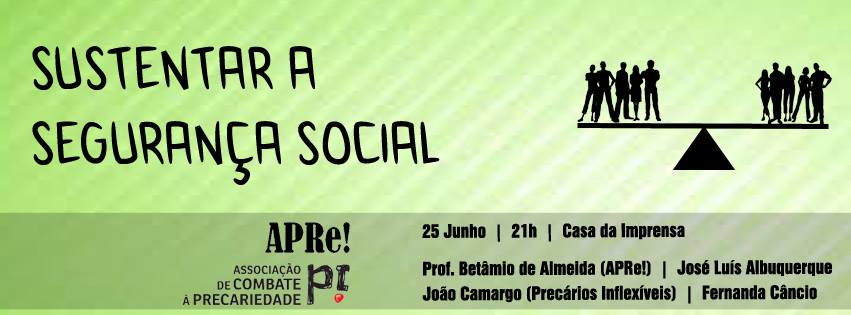 Lisboa, debate público "Sustentar a Segurança Social”