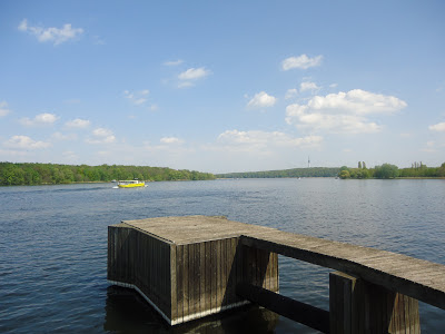 Lake view from the beer garden, Potsdam, Germany