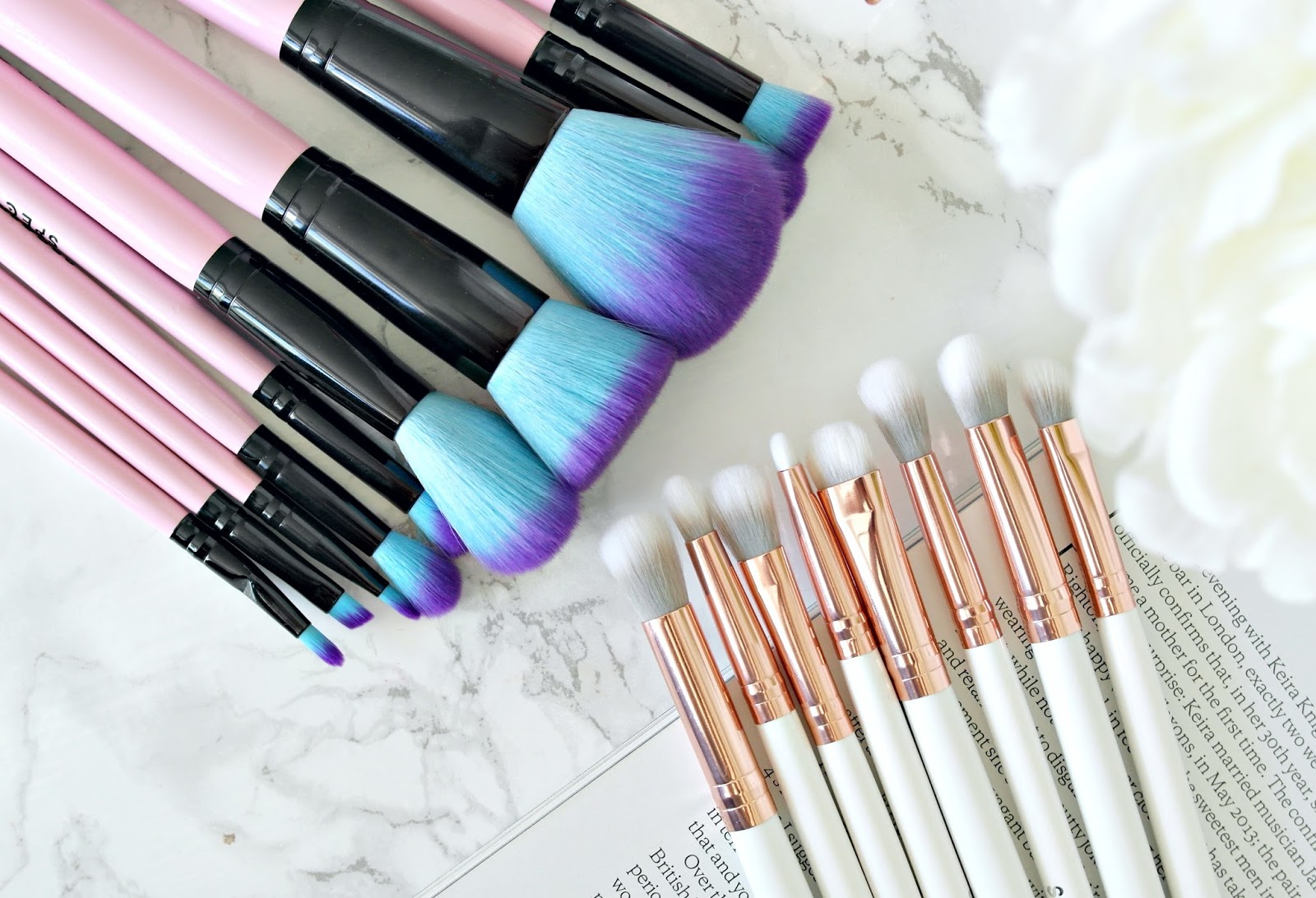 Spectrum Makeup Brushes with the WOW! factor Devoted To Pink