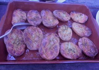 crispy baked potatoes