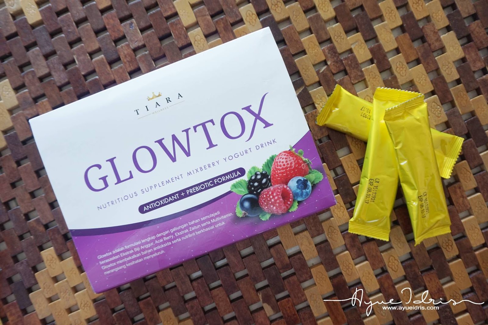GLOWTOX Supplement untuk penjagaan usus AYUE IDRIS