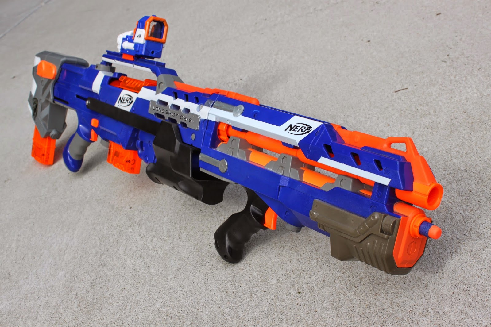 Nerf N-Strike Elite Longshot CS-6 Unboxing and Review 