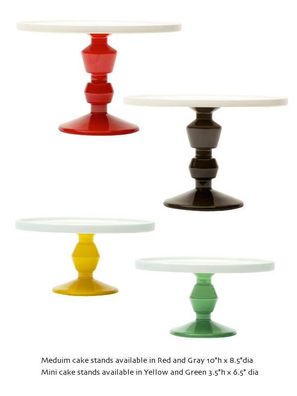 Beautiful Abodes Notable New Cake Stand At A R Fun You Can See It Is Functional Even More So With The Separate Pedestal And Cake Plate Collect All Or A Mix Match To Your Liking