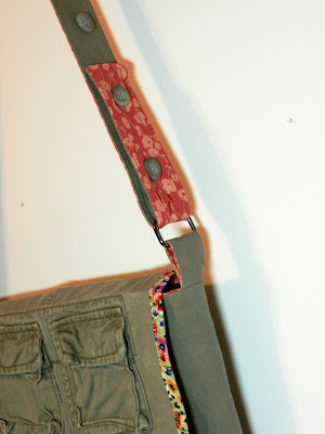miss pink lemonade: Cargo Pants Messenger Bag via Pinterest