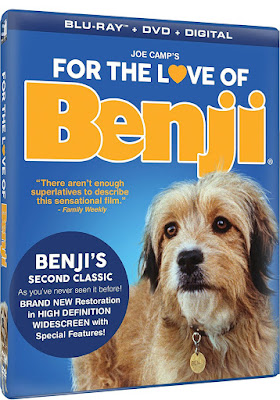 For the Love of Benji Blu-ray and DVD