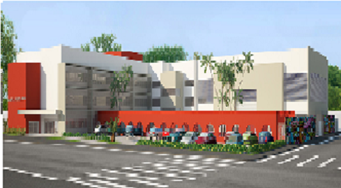 Novo prédio da Escola Murilo Braga