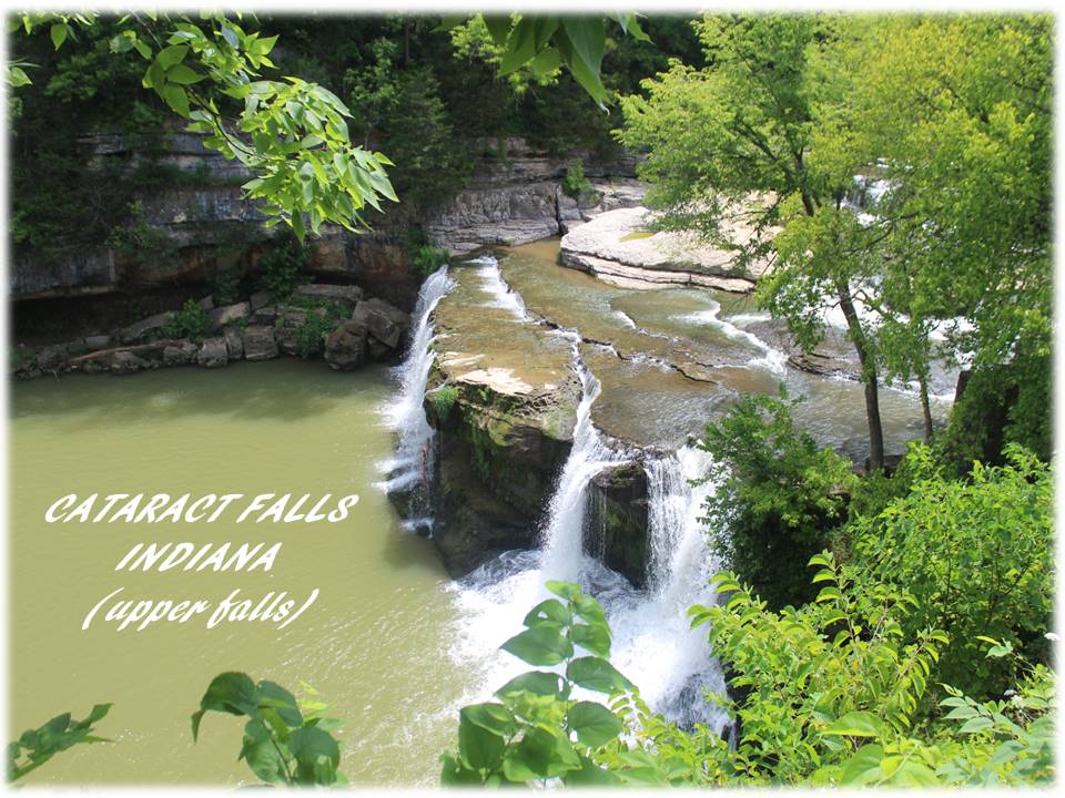 WATERFALLS BY WHEELS CATARACT FALLS Cloverdale, Indiana