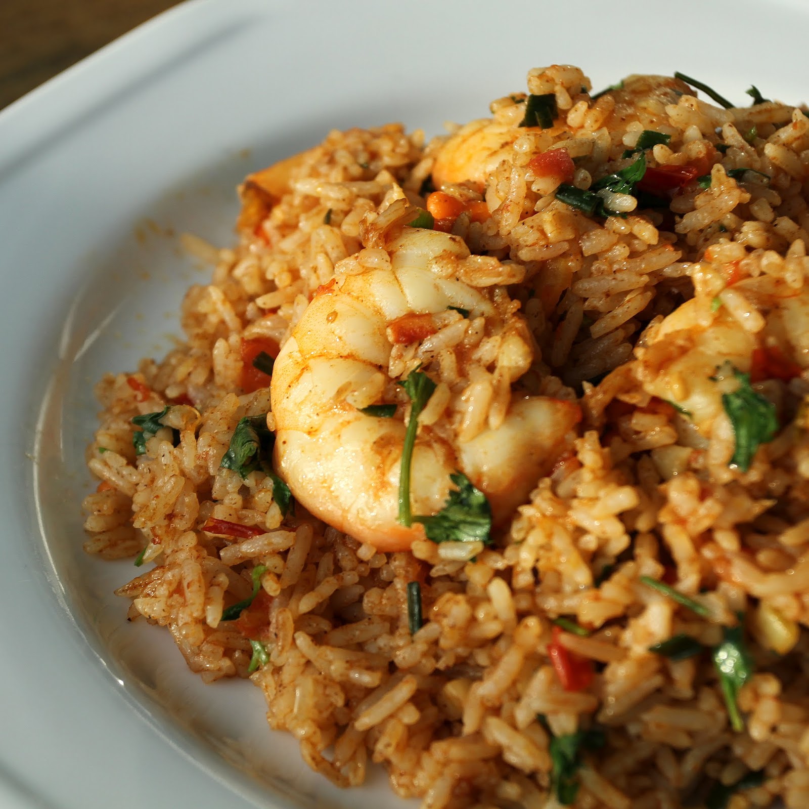 pepsakoy Cajun Rice with Prawns