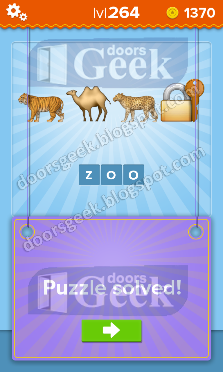 EmojiNation [Level 264] Answer ~ Doors Geek