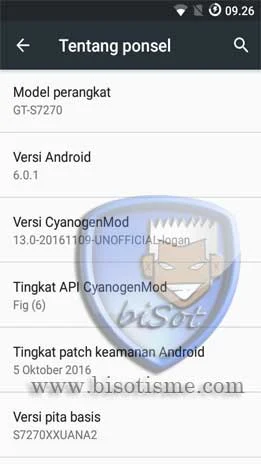 Upgrade Samsung Galaxy ACE 3 GT S7270 ke Android 6 Marshmallow